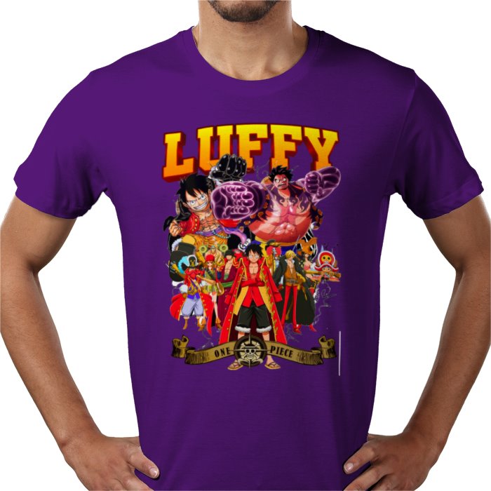 One Piece Luffy Theme 2 T-Shirt | Straw Hat King Anime Tee