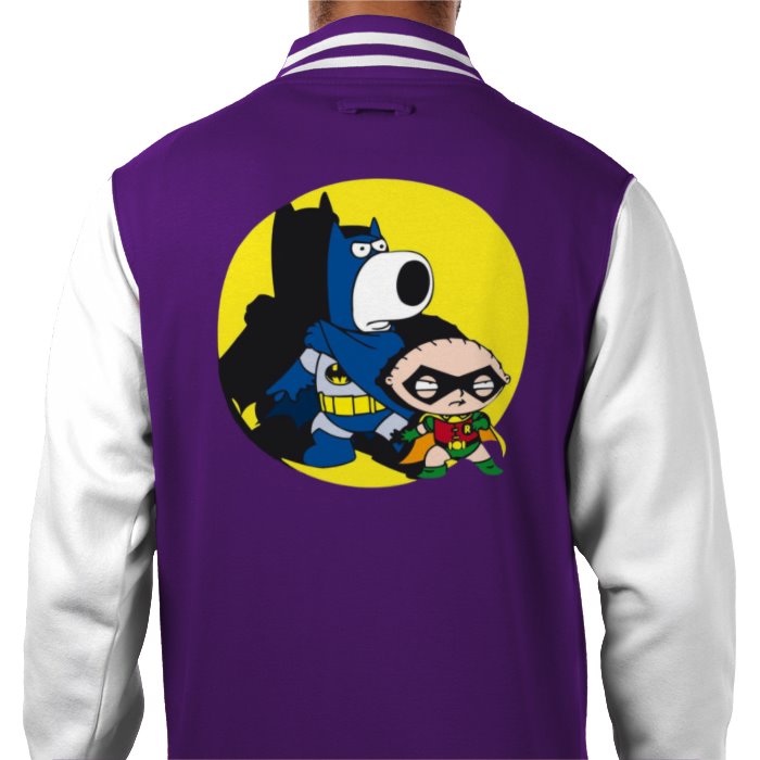 Family Guy & Batman - Batman & Robin Varsity Jacket