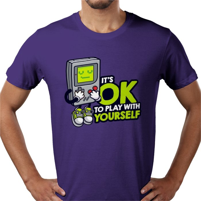 Game Boy — It's OK To Play With Yourself T-Shirt