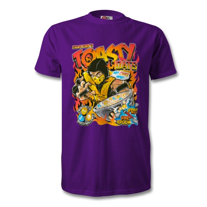 Mortal Kombat - Scorpion Toasty Oats T-shirt