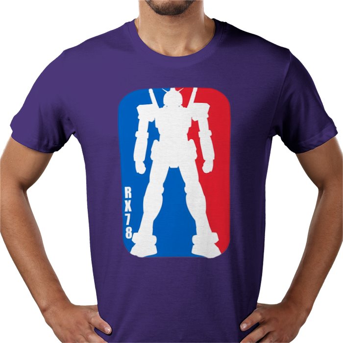 Gundam Wing - RX 78 NBA Style T-Shirt