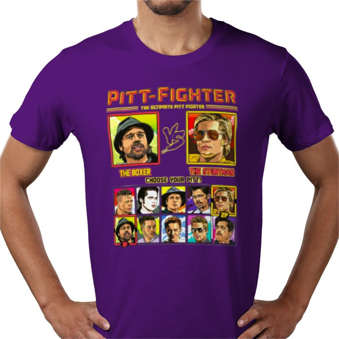 Brad Pitt - Boxer vs Stuntman T-shirt