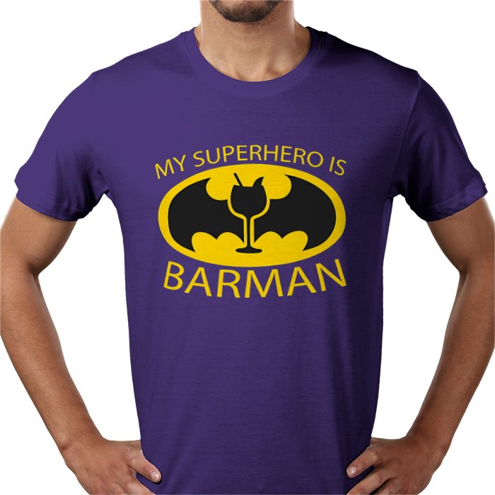 My Superhero Is Barman T-shirt