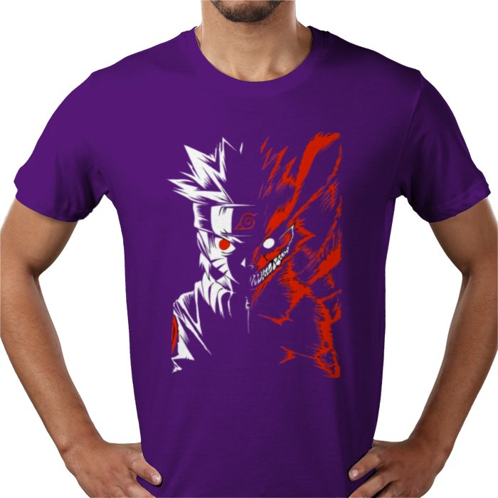 Naruto Nine-Tails T-Shirt | Kurama Fox Spirit Anime Tee