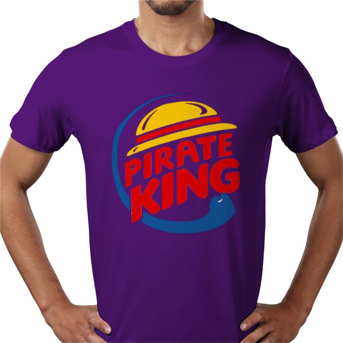 One Piece x Burger King Pirate King T-Shirt | OP Mashup Tee