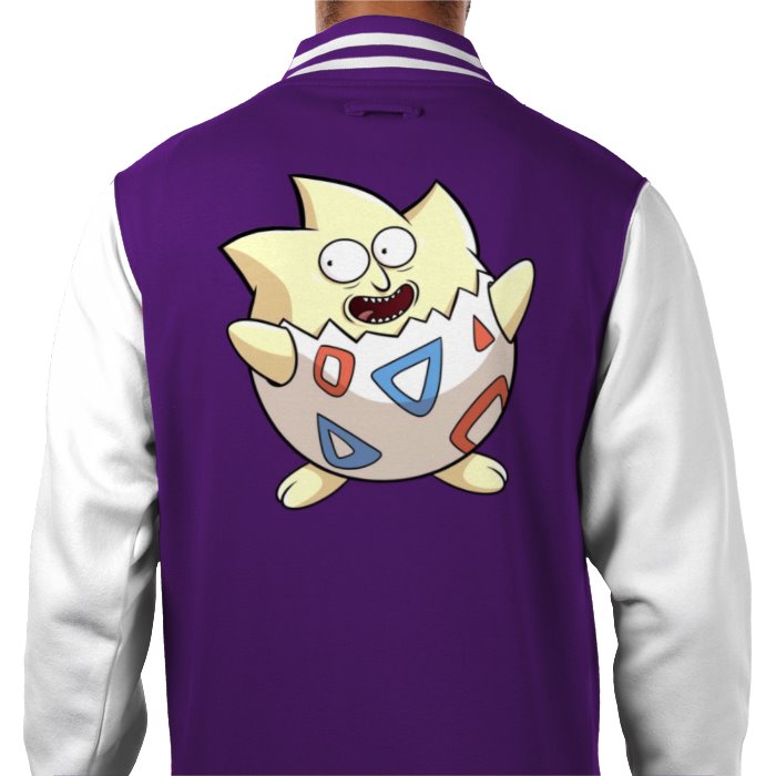 Rick & Morty & Pokémon - Togapi Varsity Jacket