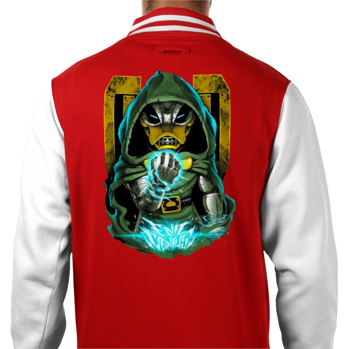 Donald Duck x Fantastic 4 - Donald Doom Varsity Jacket
