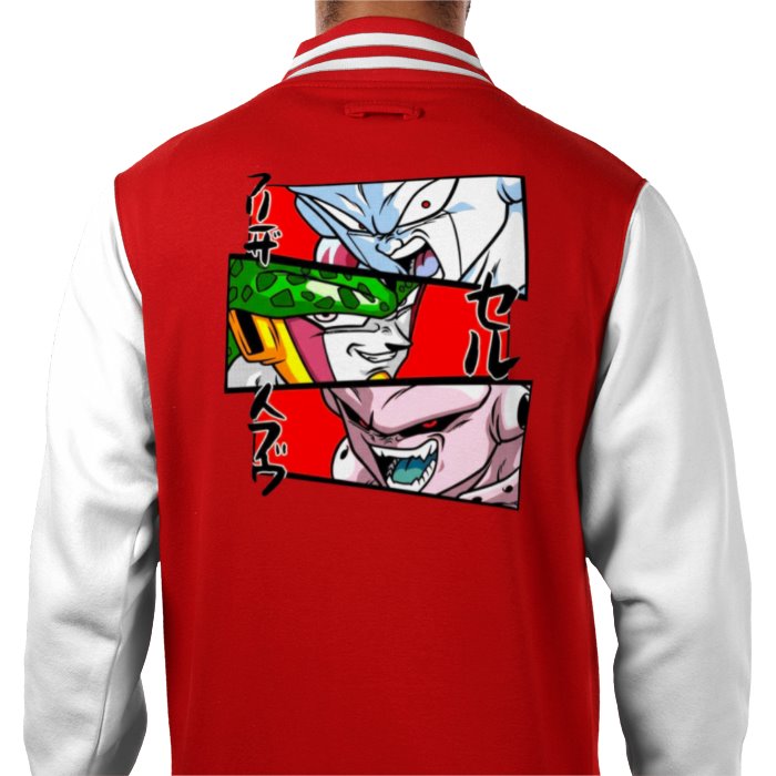 Dragonball Z - Villain Faces Varsity Jacket