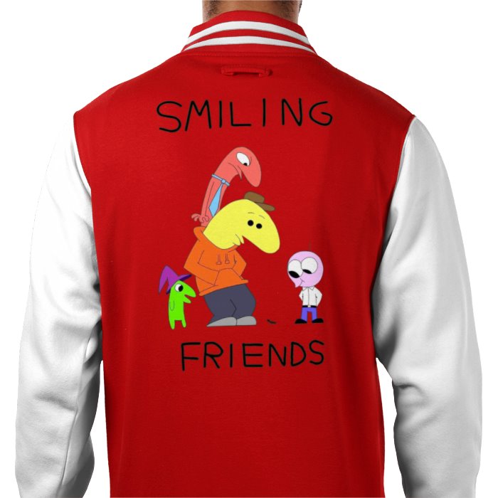 Smiling Friends - Theme 1 Varsity Jacket