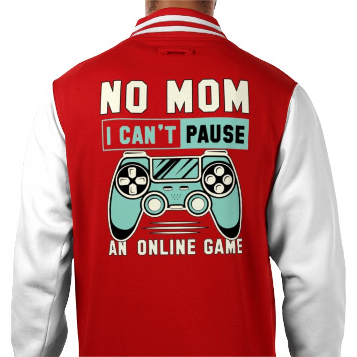 Cant Pause Varsity Jacket