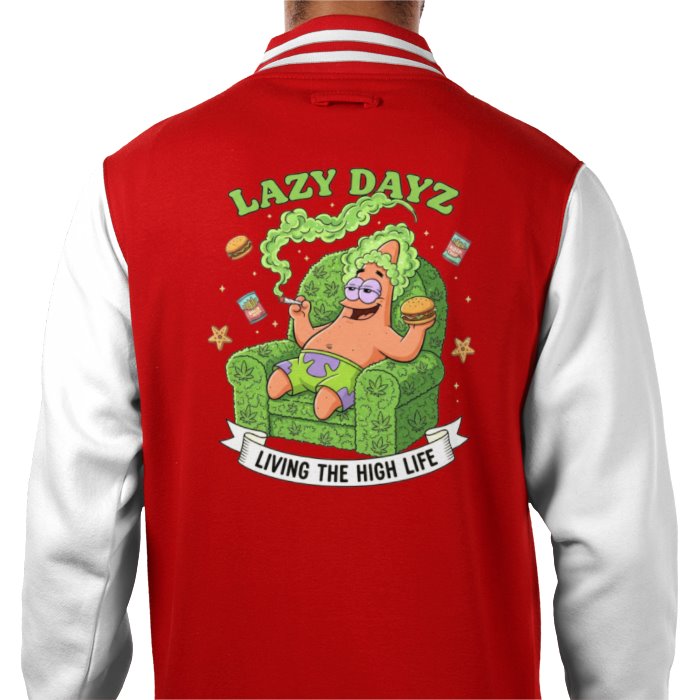 Lazy Days Varsity Jacket