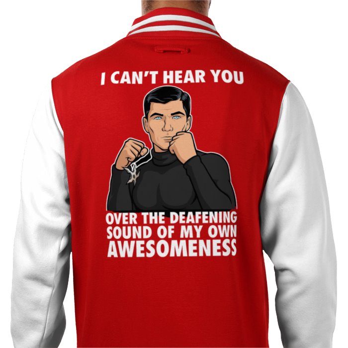 Archer - I Cant Hear You Varsity Jacket