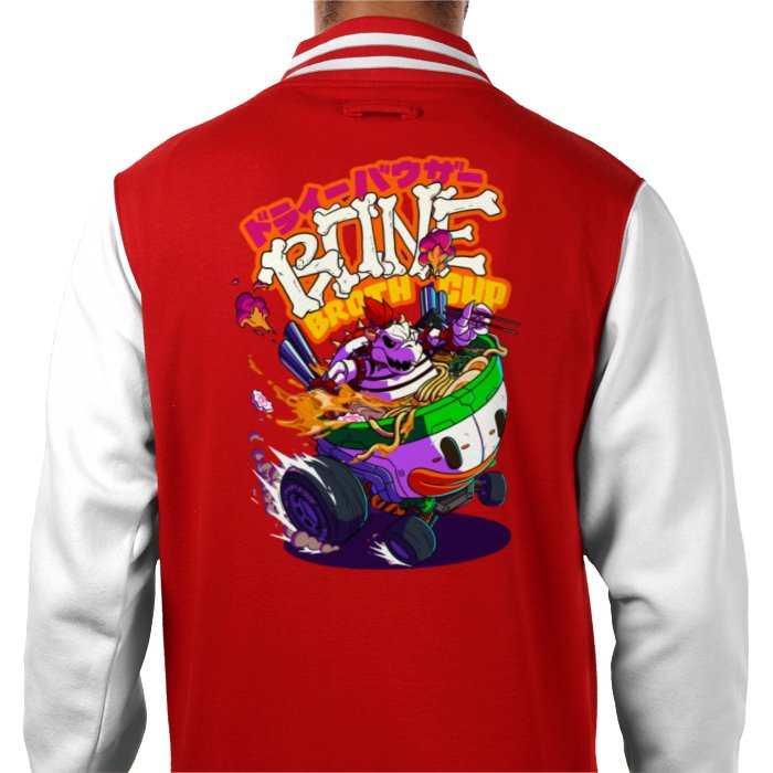 Mario Kart - Bone Broth Varsity Jacket