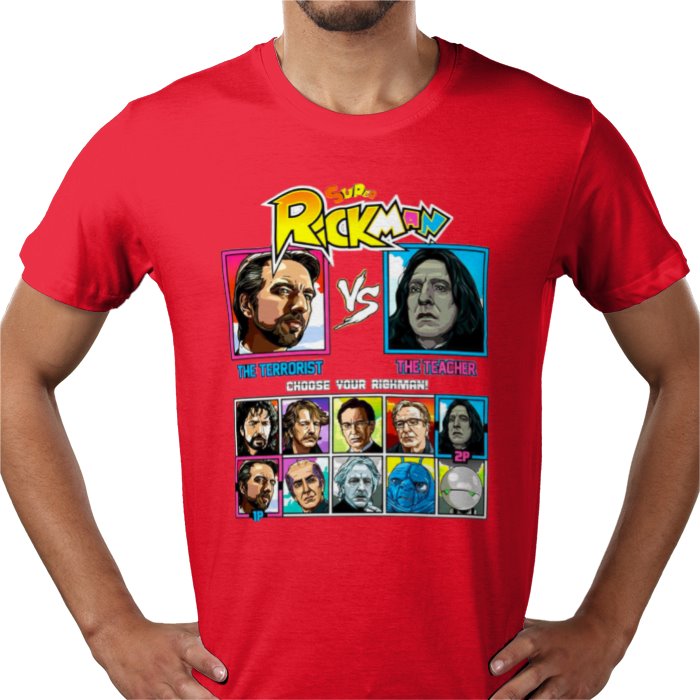Alan Rickman - Teacher vs Terrorist T-shirt