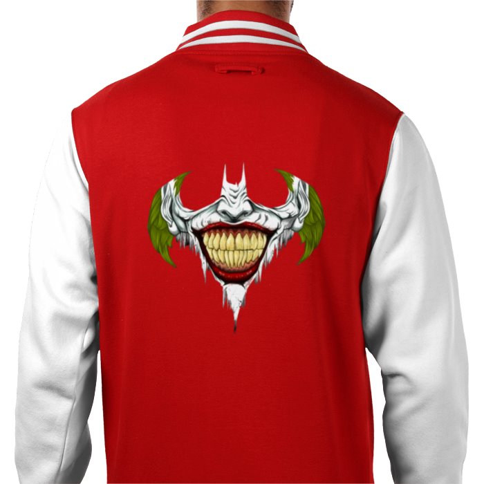 Batman - Joker's Grin Varsity Jacket