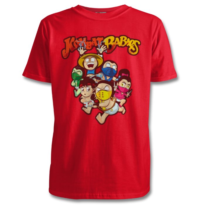 Mortal Kombat Kombat Babies T-Shirt | Chibi MK Gaming Graphic Tee