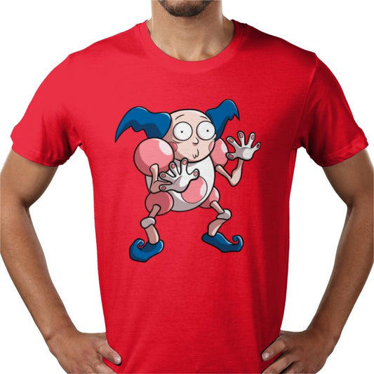 Rick & Morty & Pokémon - Mr Mime T-shirt