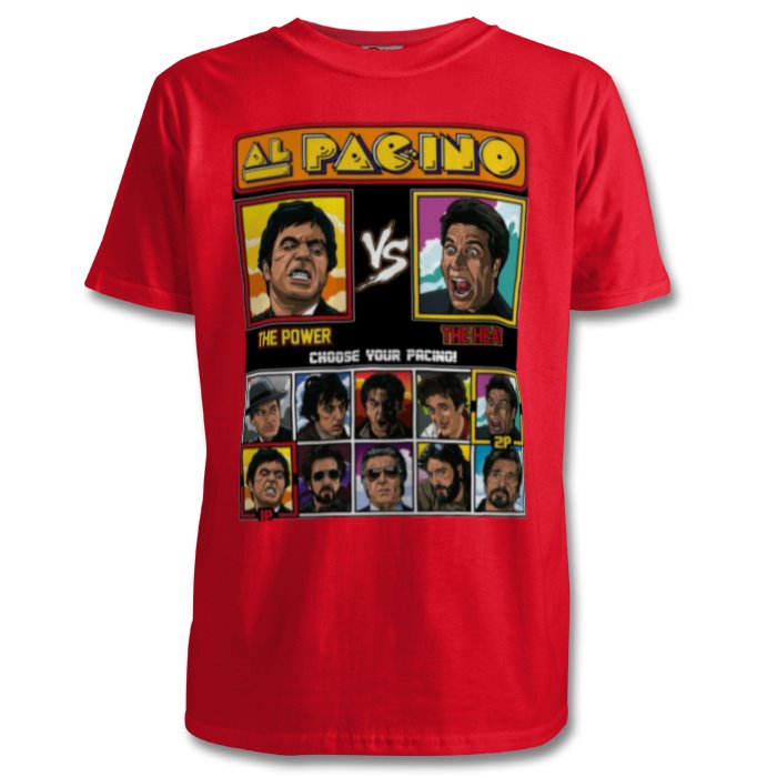 Al Pacino & Pac Man & Street Fighter - Al Pac-ino Fighter T-shirt