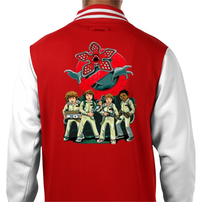 Stranger Things & Ghostbusters - Stranger Busters Varsity Jacket