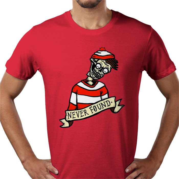 Wheres Wally - Never Found T-shirt