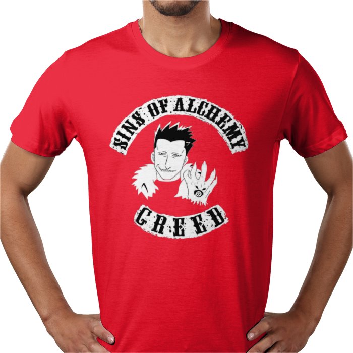 Fullmetal Alchemist Sins of Alchemy T-Shirt | FMA Homunculi Anime Tee