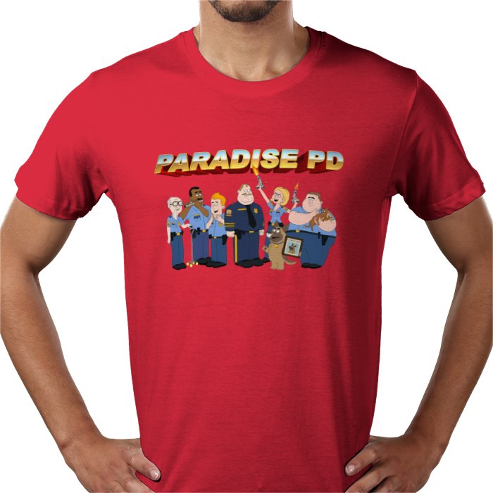 Paradise PD Character Crew T-Shirt