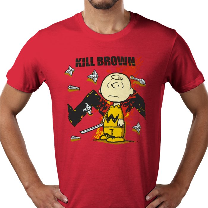 Peanuts x Kill Bill — Kill Brown T-Shirt