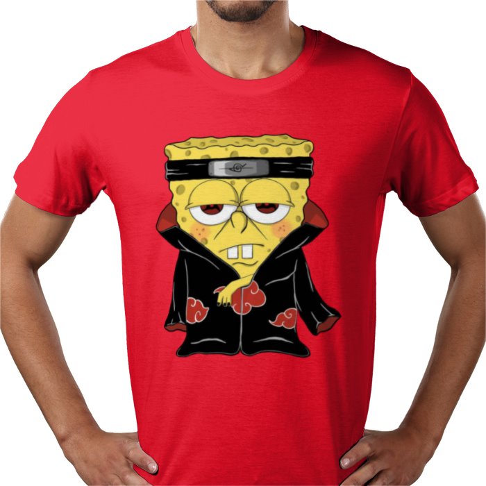 SpongeBob SquarePants & Naruto - SpongeBob Uchiha Value T-shirt