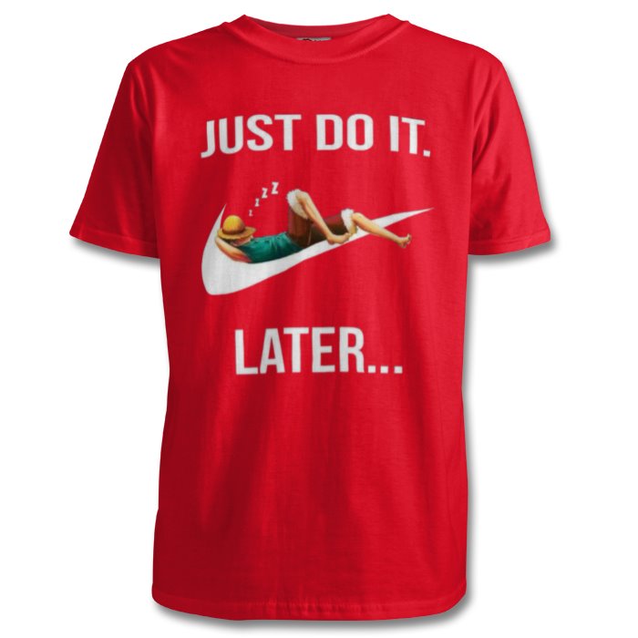 One Piece & Nike - Just Do It Later T-shirt