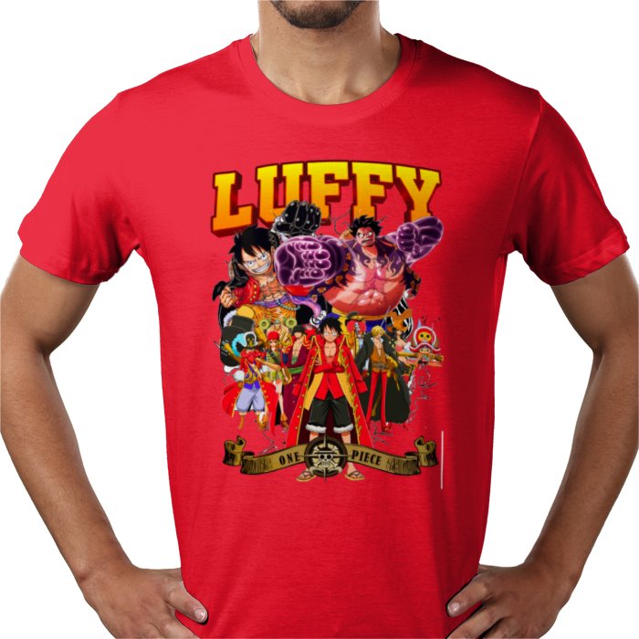 One Piece Luffy Theme 2 T-Shirt | Straw Hat King Anime Tee