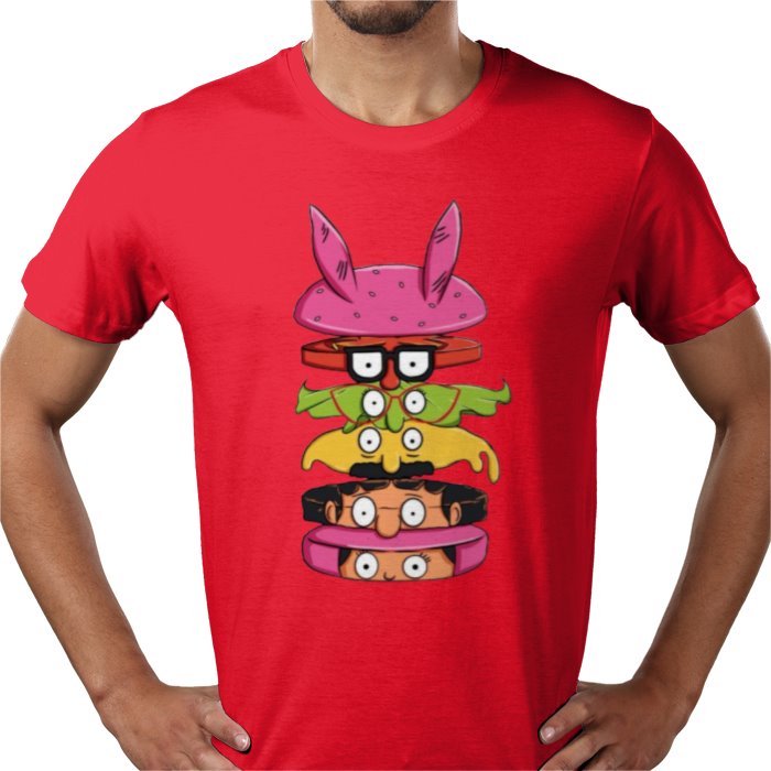Bobs Burgers - Sliced Burger T-shirt
