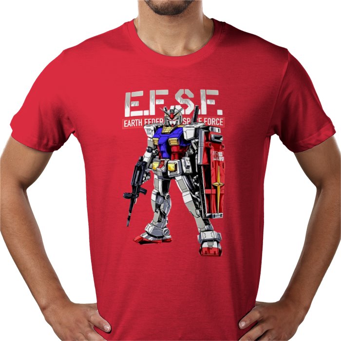 Gundam Wing — EFSF T-Shirt