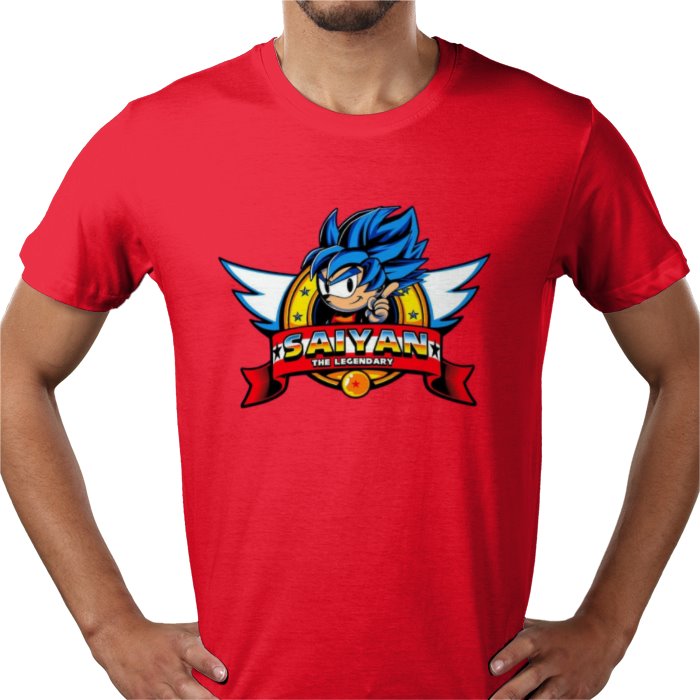 Sonic x Dragonball Z - Sonic The Saiyan T-shirt