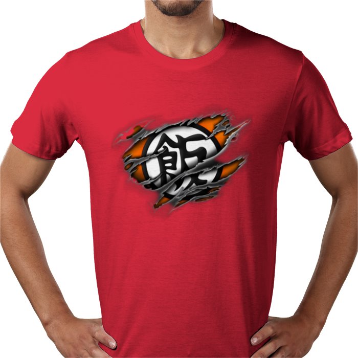 Dragonball Z - Ripped Logo T-shirt