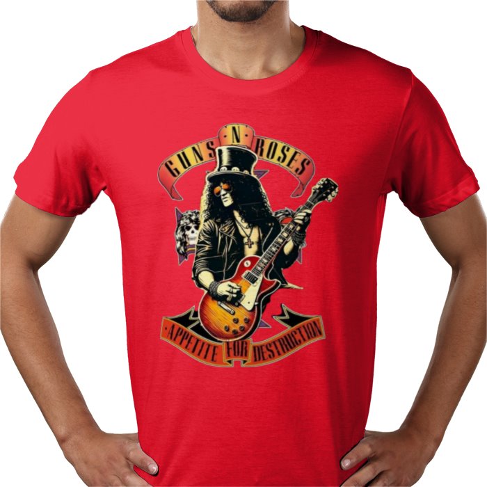 Guns And Roses Theme 2 T-Shirt