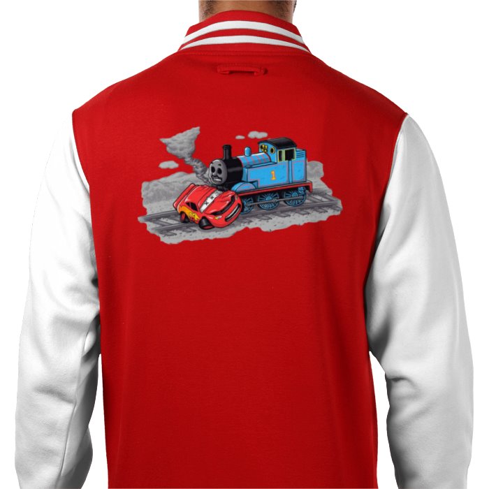 Thomas The Tank Engine & Cars - Cross Crash Varsity Jacket