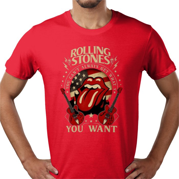 Rolling Stones - You Cant Always Get What You Want T-Shirt