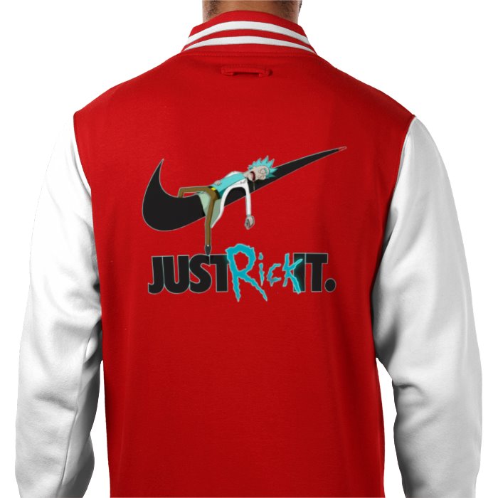 Rick & Morty - Just Rick It Varsity Jacket