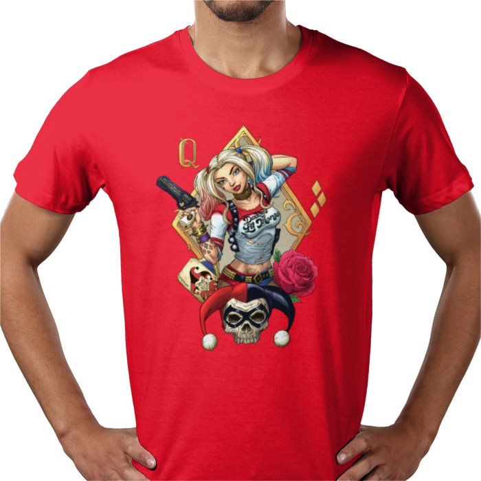 Batman The Animated Series - Harley Quin Card T-shirt