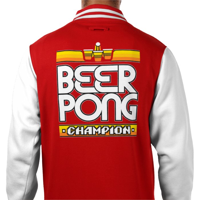 Beer Pong Varsity Jacket