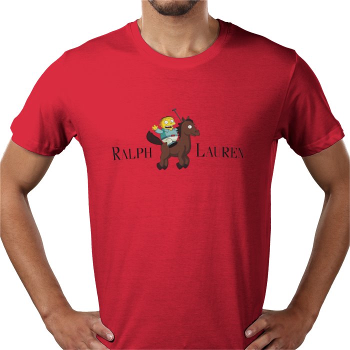 The Simpsons x Ralph Lauren Parody T-Shirt