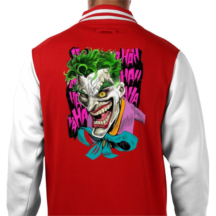 Batman - Laughing Joker Varsity Jacket