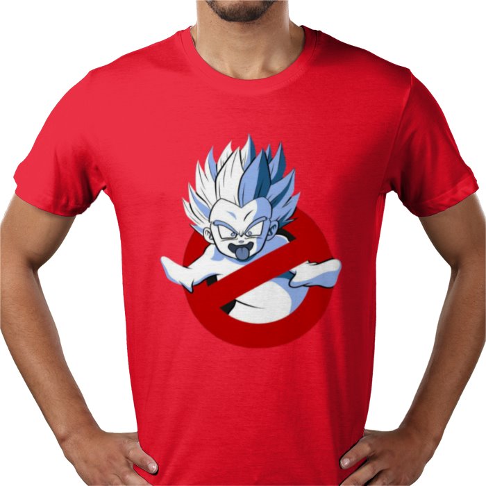 Dragon Ball Z Gotenks Buster T-Shirt | DBZ x Ghostbusters Mashup Tee