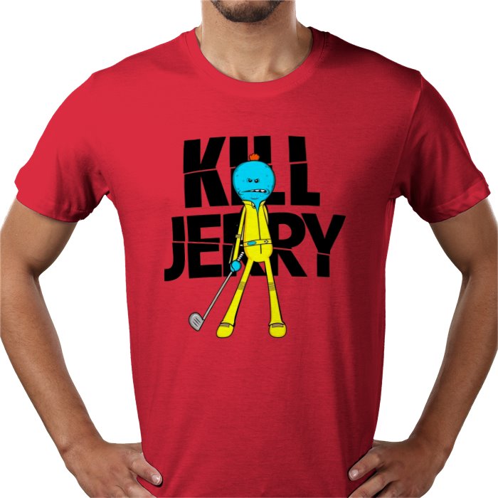 Rick & Morty x Kill Bill Parody - Kill Jerry T-Shirt