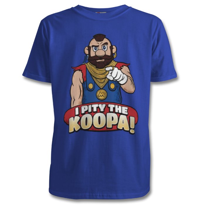 The A Team & Super Mario Bro's - I Pity The Koopa T-shirt