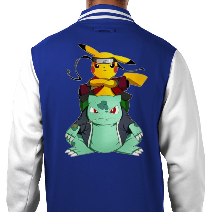 Pokémon & Naruto - Poke Ninjas Varsity Jacket