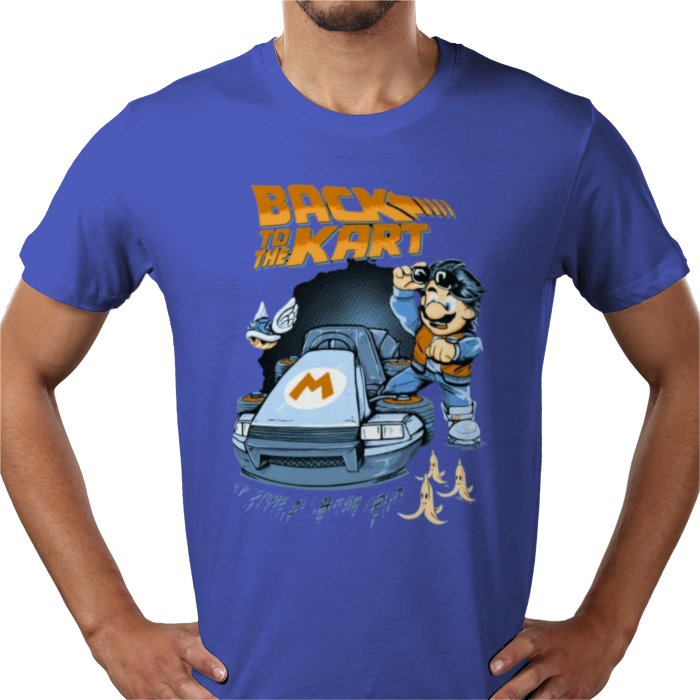 Mario Kart & Back To The Future - Back To The Kart T-Shirt