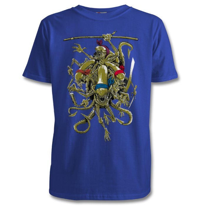 Aliens & Teenage Mutant Ninja Turtles - Teenage Mutant Xenomorph Ninja's T-shirt