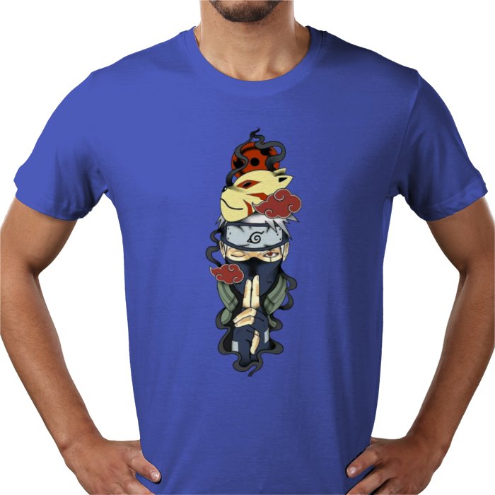 Naruto Kakashi Theme T-Shirt | Copy Ninja Anime Tee