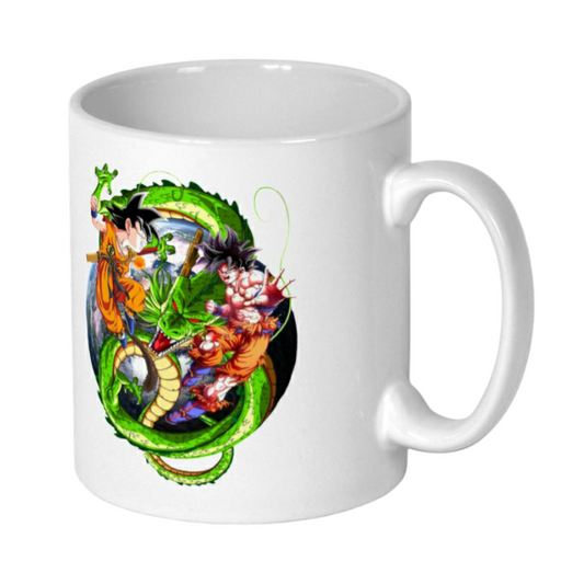 Dragonball Z - Saiyan Theme 2 Theme Mug